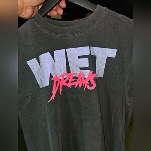 Wet Dreams Tee with Pink Print